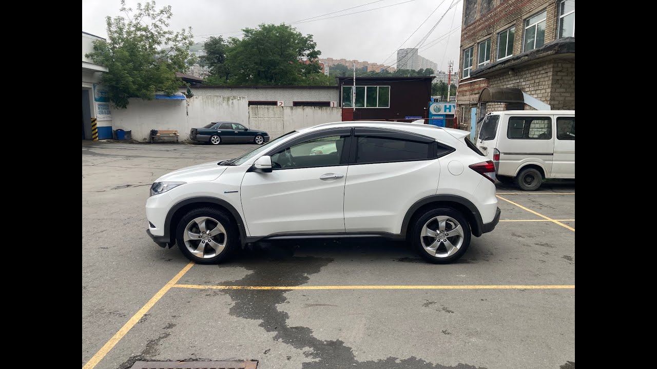 Honda Vezel 2015 гибрид на продажу, досанкционный! смотреть онлайн