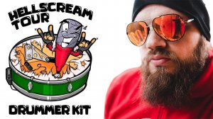 Нужно КАЖДОМУ барабанщику   HELLSCREAM TOUR DRUMMER KIT