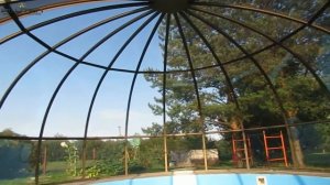 Эксклюзивный круглый павильон для бассейна ALUTEN Elite a-06