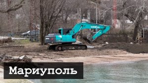 МАРИУПОЛЬ СЕГОДНЯ - ГРАНДИОЗНАЯ СТРОЙКА У МОРЯ