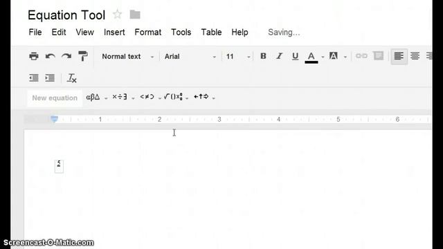 Google Docs Equation Tool / Editor смотреть онлайн