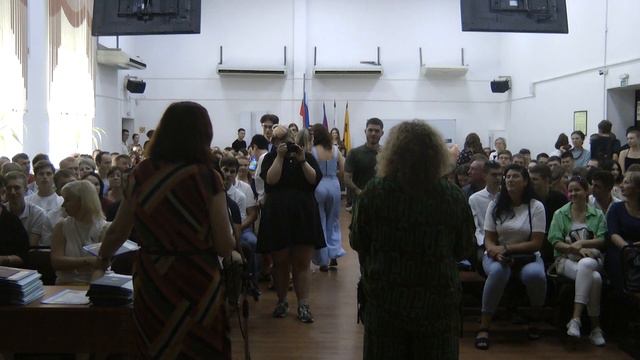 Выпускной на электротехническом отделении