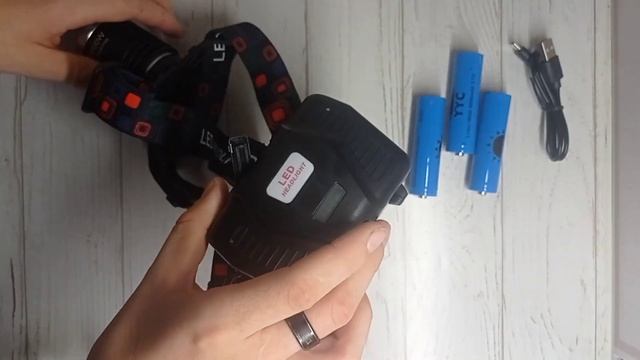 Мощный аккумуляторный налобный фонарик с Ozon , Название фонарика:YYC-A850-P90 смотреть онлайн