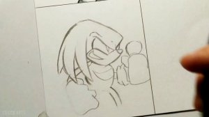 Drawing FNF Sonic Mod VS Sonic The Hedgehog Movie (Sonic, Tails, Knuckles, And Super Sonic)