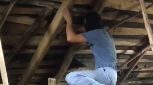 Замена стропил в старом доме.