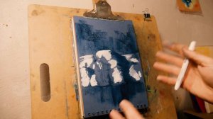 Супер приём для яркого света .Масляная пастель.\Oil Pastel.