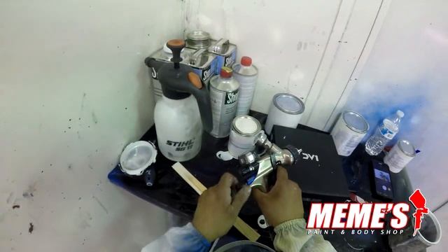 Blending a Pearl white Tri-Coat (part 1) смотреть онлайн