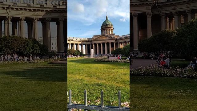 Казанский собор, памятник Барклай-де-Толли, Санкт-Петербург