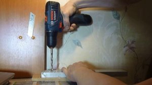 Bosch GSR 1080-2-LI -  алюминий - сверление