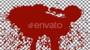 Blood Drops With Alpha 5 | Motion Graphics - Envato elements