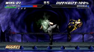 Mortal Kombat Project 4.1 - UMK3 Scorpion playthrough (10,000 subscribers reached)