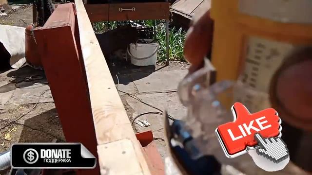 как заделать дыру от старой петли - простой способ.