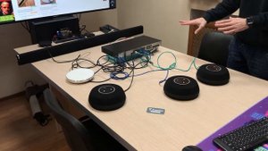 Система для переговорных комнат Stem Audio. Подключение нескольких устройств.