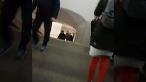 метро Китай-Город, переходы 8 апреля 2019 г.