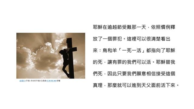 認識聖經∣ 舊約中「一死一活」的祭祀 смотреть онлайн