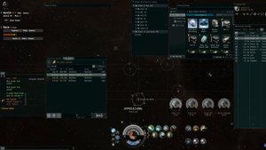 EVE-online Standard Blood Raider Cover Research Facility. Stratios