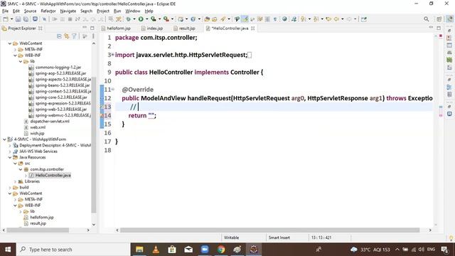 Using Form Page to get Wish Message In Spring MVC Web Application || Session 10 || by Mr. SVK смотреть онлайн