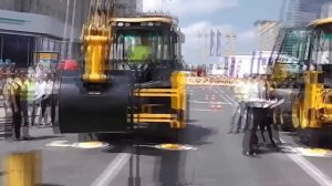 Соревнования на экскаваторах JCB