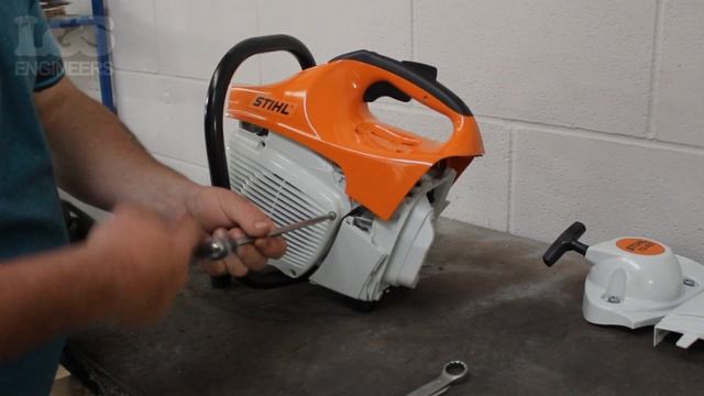 How to Check the Piston for Damage on a Stihl TS420 | L&S Engineers смотреть онлайн