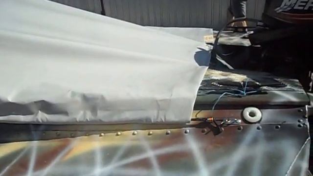 Транспортировочный тент на лодку "Казанка" смотреть онлайн