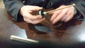 Глубиномер кармушка своими руками