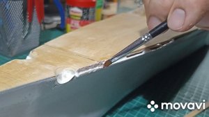 Реставрация и сборка модели линкора БИСМАРК. часть 4
