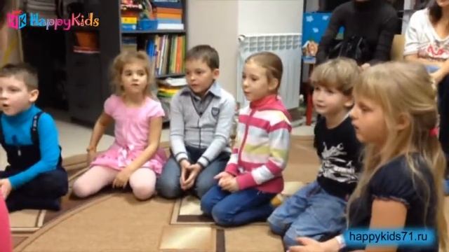 Первое открытое занятие для родителей. Первый год обучения, 2 месяца занятий в центре. смотреть онлайн