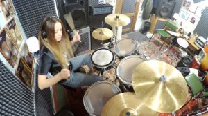 AC/DC - Thunderstruck (Drum Cover by Valeriya Sorokina)
