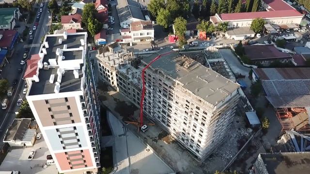 Обзор ЖК Адлер с коптера. Новый район Адлера - бум на надежную недвижимость в Сочи #недвижимостьсоч