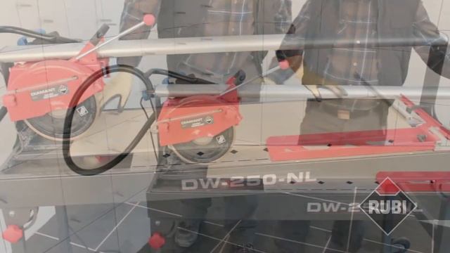 Rubi Diamant DW 250 NL Electric Tile Saw / Wet Cutter смотреть онлайн