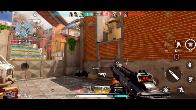 Hyper Front (Valorant Mobile) Gameplay Android & iOS | Valorant Mobile Gameplay