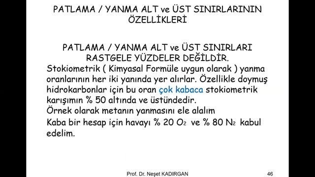 Yangın ve Patlamalarla İlgili Kavramların Fiziksel Anlamları ve Yaşamdaki Örnekleri смотреть онлайн