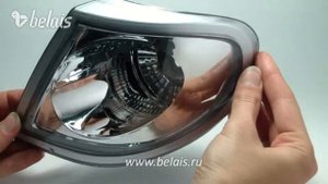 Поворотники ВАЗ 2113-14-15 для оптики Киржач (хром) — «Белайс»