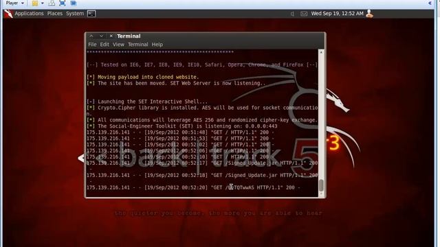 Blacktrack Remote Java Exploit SET Tool .mp4 смотреть онлайн