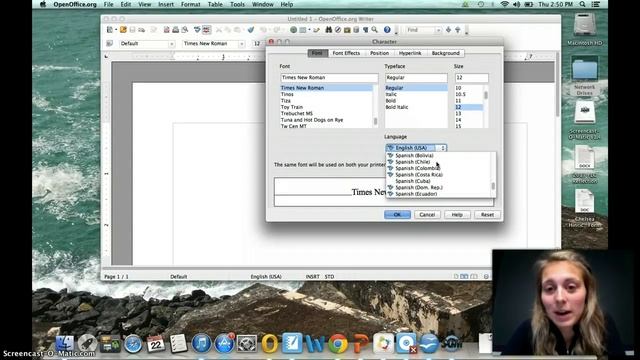 Open Office- Changing the Language смотреть онлайн