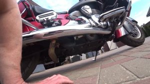 проверка натяжения  ремня на мотоцикле индиан