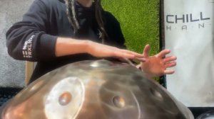 Звучание Chill Radar Handpan F Integral (2023, модель из нержавеющей стали)