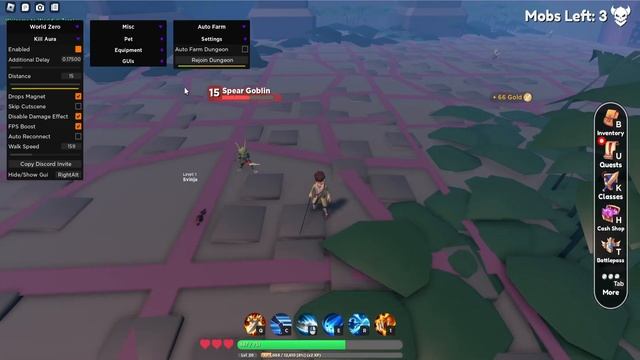 *NEW* World Zero Script (PASTEBIN 2023) (AUTOFARM, KILL AURA, SPEED, AUTO SPIN and more) смотреть онлайн