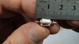 Разбор микромотора с редуктором