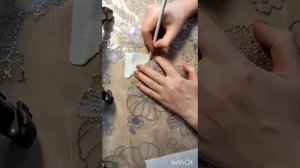 Видеоурок " Шаблон для изготовления цветов из ткани"