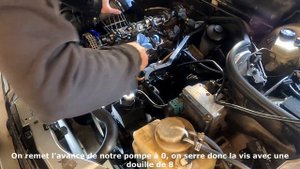 Démontage et calage Pompe injection sur Mercedes W210 E290 ( OM602.982 ) Partie 3/6