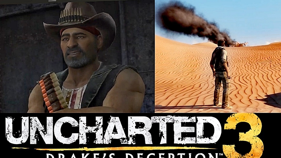 Uncharted 3 (Иллюзии Дрейка) #9 Ну прощай, хабиби