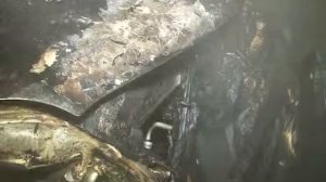 Из-за обогревателя начался пожар в гараже