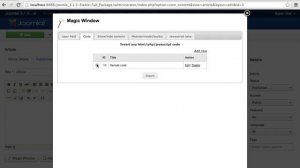 Adding PHP or Javascript code in Joomla! 2.5, 3.1