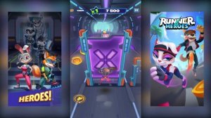 Runner Heroes: Endless Skating - Bunny - Gameplay Walkthrough Part #1
