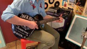 2012 Epiphone Les Paul "Special II" Jack Daniels electric guitar