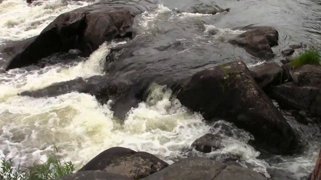 Карелия. Красивый порог на реке Кереть смотреть онлайн