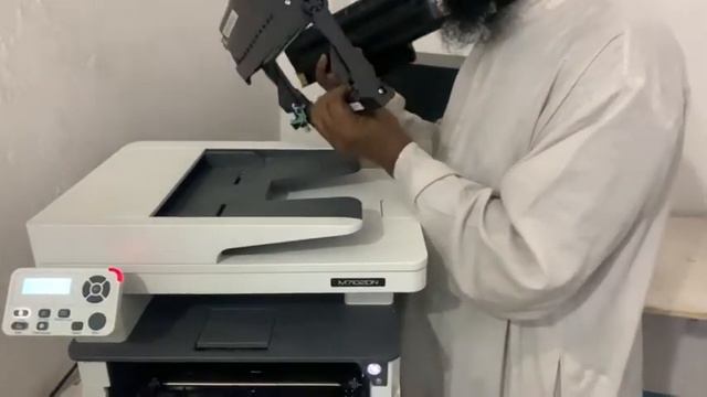 Pantum Printer M7102DN Toner Change смотреть онлайн