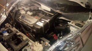 Nissan leaf подготовка к установке сухого фена Ниссан лиф