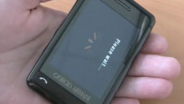 Samsung P520 Giorgio Armani - видеообзор